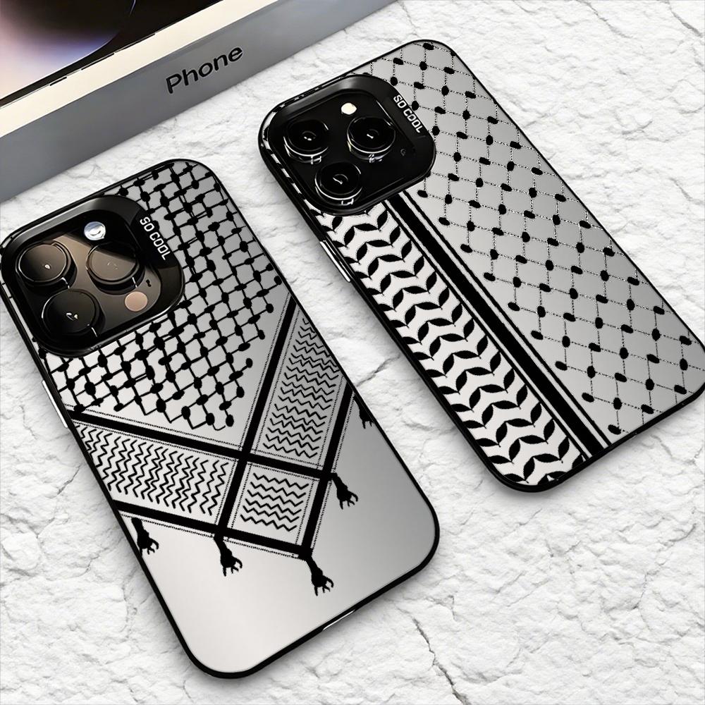 Keffiyeh P-Palestine Phone Cas - огляд і ціна Apple Iphone 15