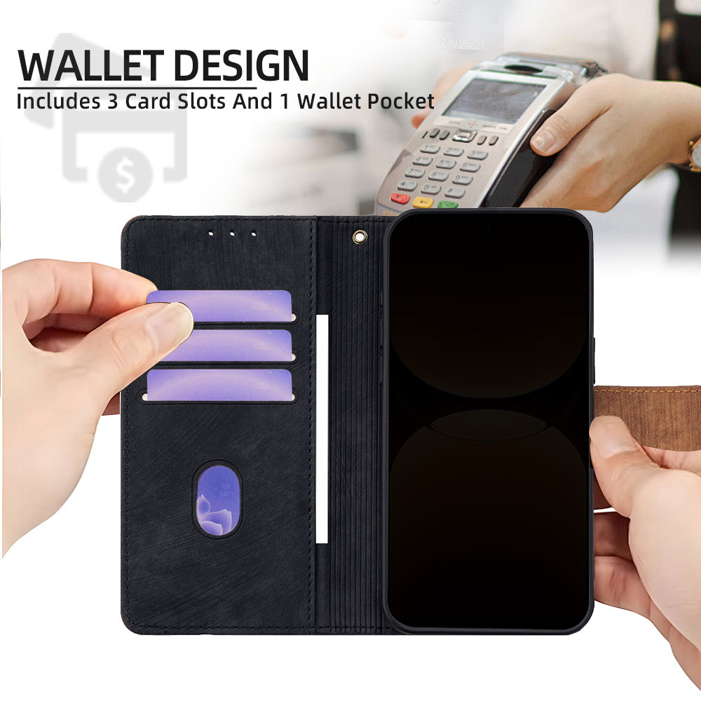 Metal Buckle Wallet Case for H - огляд і ціна Huawei Pura 70