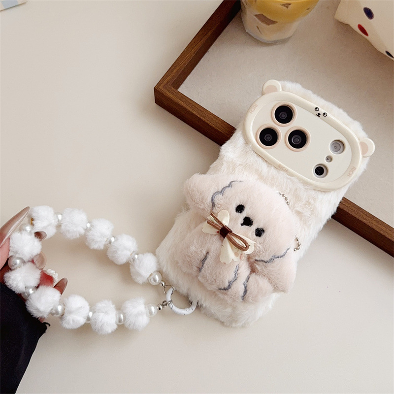 3D Cartoon Bowknot Puppy Warm  - огляд і ціна Apple Iphone 15