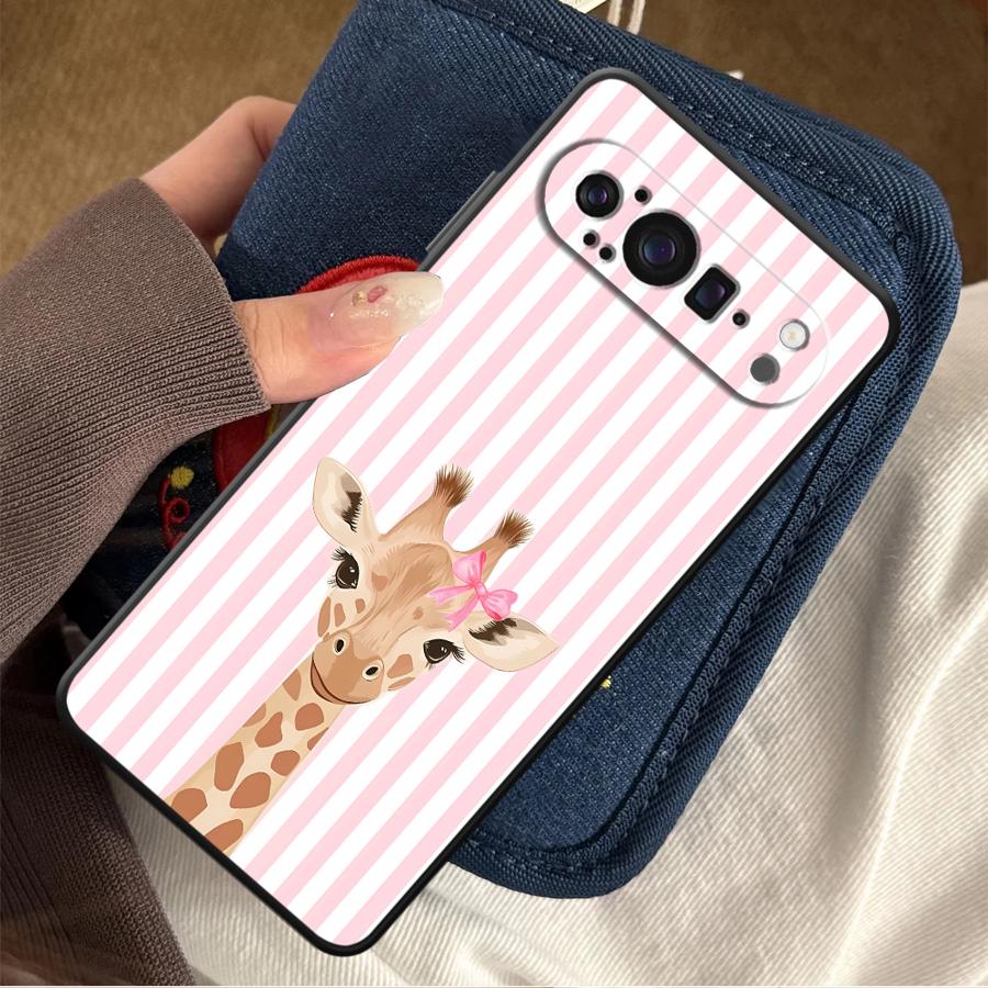 Cartoon Giraffe Funda Phone Co - огляд і ціна Google Pixel 8A