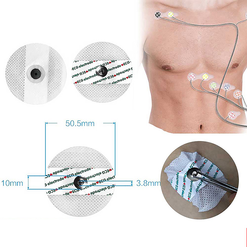 50PCS/Bag Electrode Patch  Dis - огляд і ціна Ecg Patch Monitor
