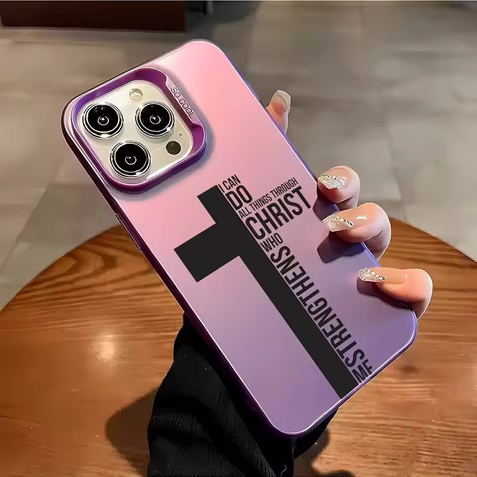 Anti Fingerprint Cross Bible P - огляд і ціна Apple Iphone 15