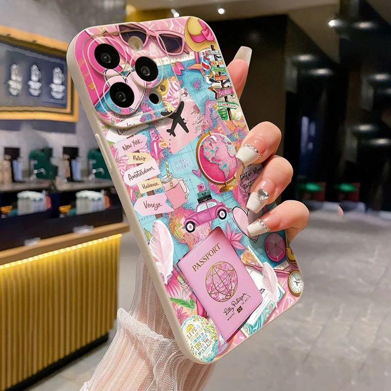 Travel Plane Printed Matte Ant - огляд і ціна Apple Iphone 15