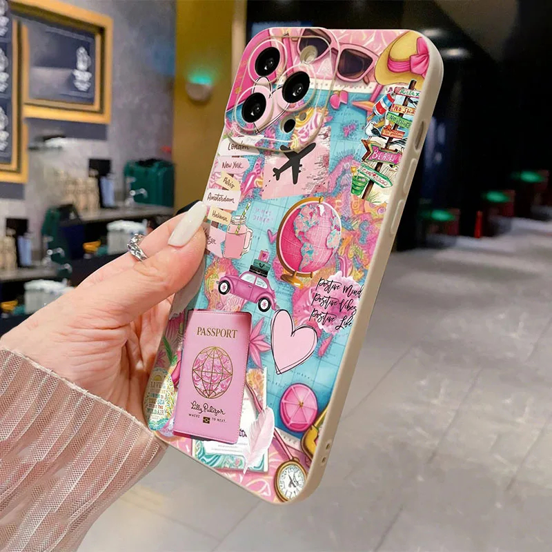 Travel Plane Printed Matte Ant - огляд і ціна Apple Iphone 15