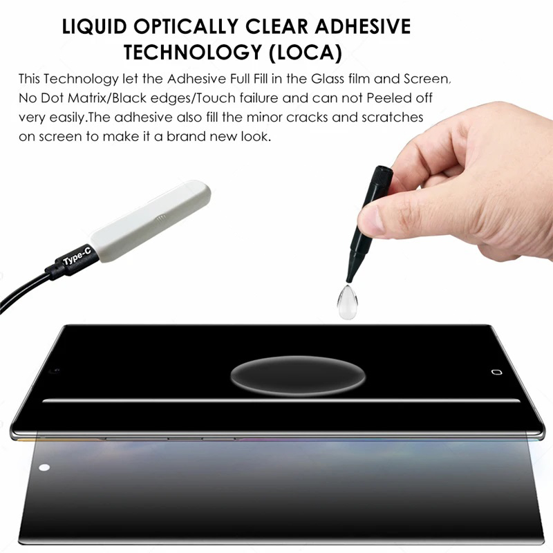 UV Glue Privacy Tempered Glass - огляд і ціна Huawei Mate 60