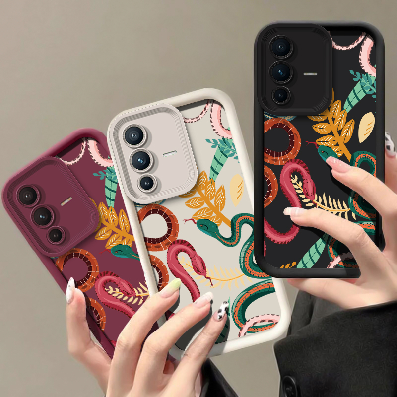 Luxury Snake Print Phone Case  - огляд і ціна Vivo V40