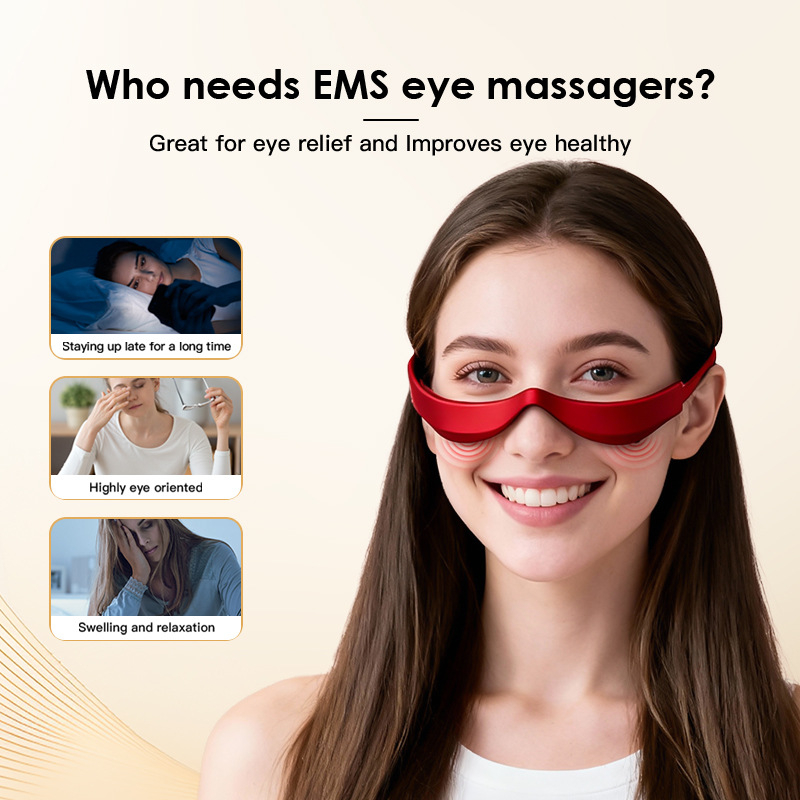 Electric Eye Massager Glasses  - огляд і ціна Light Therapy Glasses