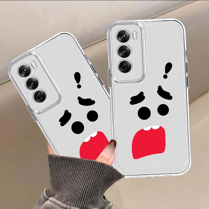 Cartoon cute emoji pattern Cas - огляд і ціна Oppo A78